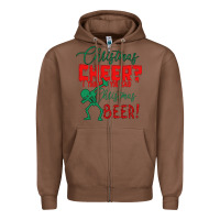 Chestnut Christmas Cheer I Thought You Said Christmas Beer Zipper Hoodie - Bettercallsaul