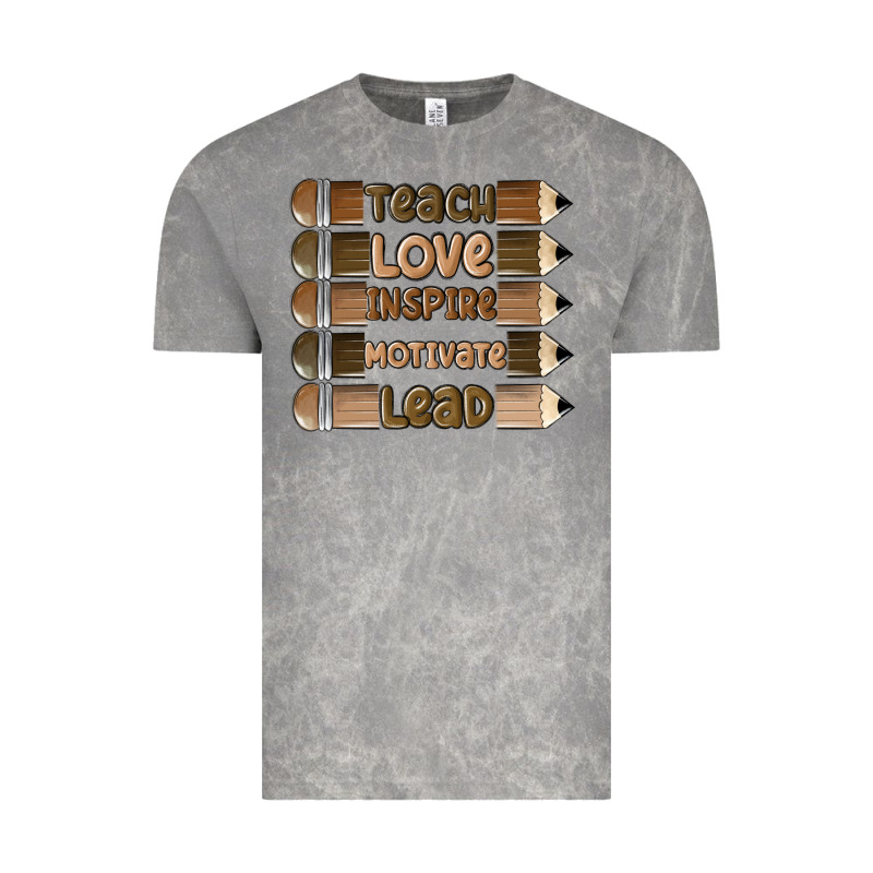 Teach Love Inspire Vintage Tee by MaliasSmallBusiness | Teevron
