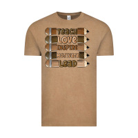 Vintage Coffee teach love inspire Vintage Tee - MaliasSmallBusiness