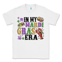 White in my mardi gras era Classic Tee - MaliasSmallBusiness