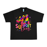 Black support drag pride Urban Heavy Tee - MaliasSmallBusiness