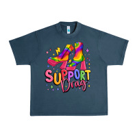 Midnight Navy support drag pride Urban Heavy Tee - MaliasSmallBusiness