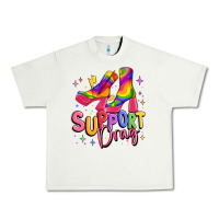 Pistachio support drag pride Urban Heavy Tee - MaliasSmallBusiness