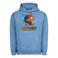 Neurodiversity Is Beautiful Urban Hoodie | Teevron
