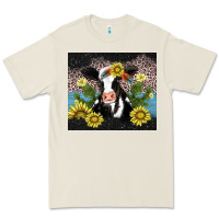Bone cow cactus and sunflower Premium Tee - AdoDesignShop
