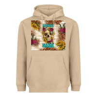 Mushroom badass mama with flowers Heavyweight Hoodie - TumblerDesignByShophia