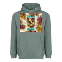 Sage badass mama with flowers Heavyweight Hoodie - TumblerDesignByShophia