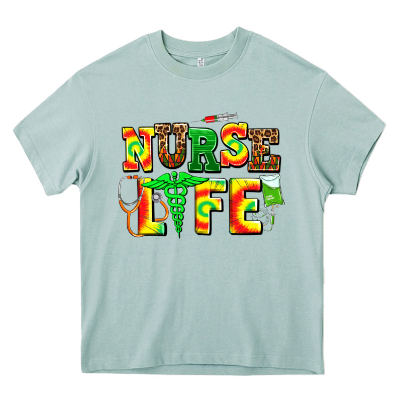 Juneteenth Nurse Life Heavy Core Tee by AdoDesignShop | Teevron