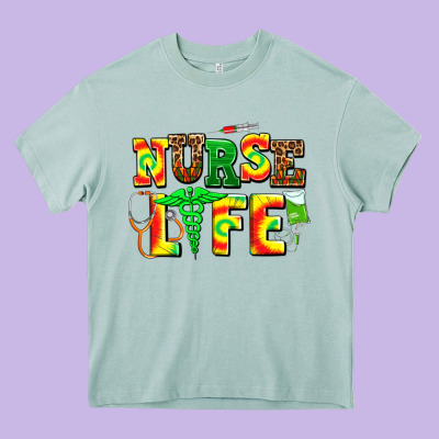 Juneteenth Nurse Life Heavy Core Tee Designed By Adodesignshop