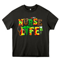Asphalt juneteenth nurse life Heavy Core Tee - AdoDesignShop