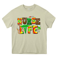 Mossy juneteenth nurse life Heavy Core Tee - AdoDesignShop
