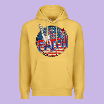 Faith Usa Premium Hoodie Designed By Cowgirlartshop