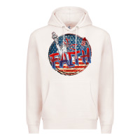Pale Pink faith usa Premium Hoodie - CowGirlArtShop