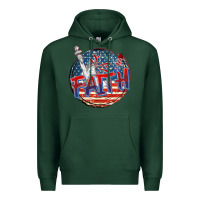 Sports Green faith usa Premium Hoodie - CowGirlArtShop