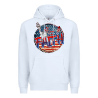 White faith usa Premium Hoodie - CowGirlArtShop