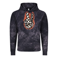 Cloud Black Dalmatians Skin Peace Sign Vintage Hoodie - Jasminsmagicworld