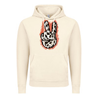 Vintage Artic Dalmatians Skin Peace Sign Vintage Hoodie - Jasminsmagicworld