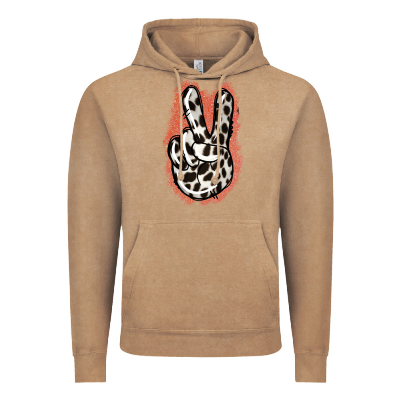 Dalmatians Skin Peace Sign Vintage Hoodie by Jasminsmagicworld | Teevron