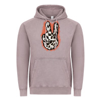 Vintage Zinc Dalmatians Skin Peace Sign Vintage Hoodie - Jasminsmagicworld