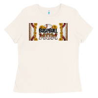 Bone leopard baseball mom 16oz libbey glass Ladies Tee - HRA Design Shop