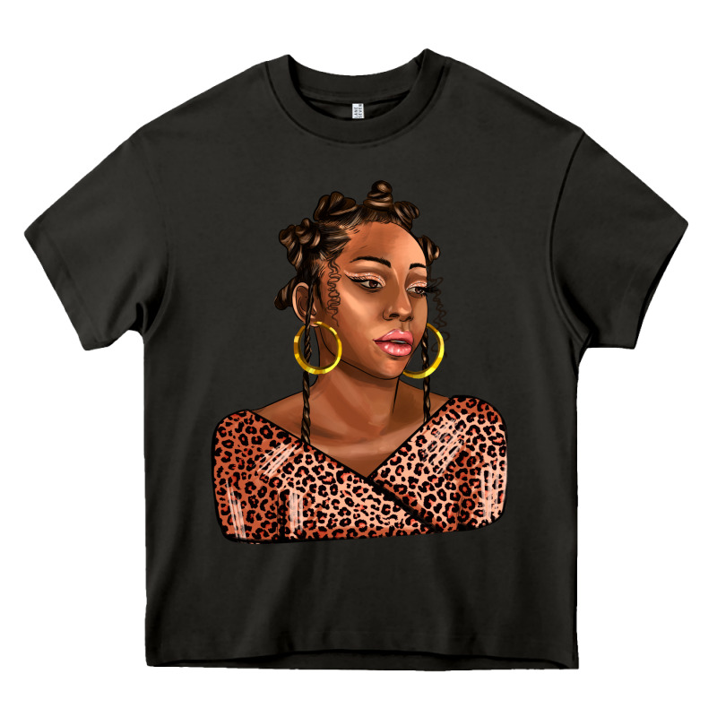 Afro Woman Heavy Core Tee by AdoDesignShop | Teevron