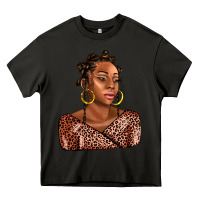 Asphalt afro woman Heavy Core Tee - AdoDesignShop