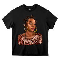 Black afro woman Heavy Core Tee - AdoDesignShop
