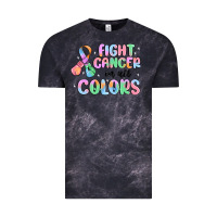Cloud Black fight cancer in all colors Vintage Tee - MaliasSmallBusiness