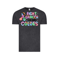 Vintage Black fight cancer in all colors Vintage Tee - MaliasSmallBusiness
