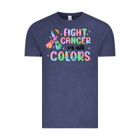 Vintage Denim fight cancer in all colors Vintage Tee - MaliasSmallBusiness