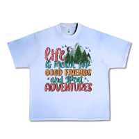 Grape Ice life is meant for good friends and great adventure Urban Heavy Tee - MaliasSmallBusiness