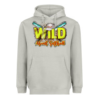 Moon Dust Wild about Softball Heavyweight Hoodie - HowdyJamesFarm