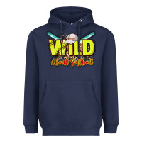 Navy Wild about Softball Heavyweight Hoodie - HowdyJamesFarm