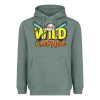 Sage Wild about Softball Heavyweight Hoodie - HowdyJamesFarm