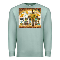 Seafoam faith with cross Premium Sweatshirt - TumblerDesignByShophia