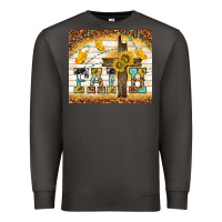 Smoke faith with cross Premium Sweatshirt - TumblerDesignByShophia