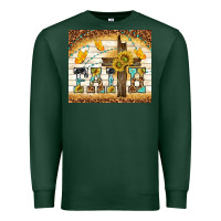 Sports Green faith with cross Premium Sweatshirt - TumblerDesignByShophia