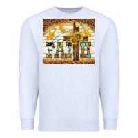 White faith with cross Premium Sweatshirt - TumblerDesignByShophia