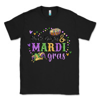 Black thick thighs mardi gras Classic Tee - MaliasSmallBusiness