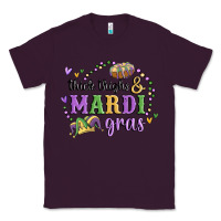 Plum thick thighs mardi gras Classic Tee - MaliasSmallBusiness