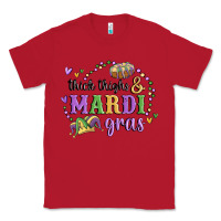 Red thick thighs mardi gras Classic Tee - MaliasSmallBusiness