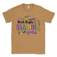 Toasted Coconut thick thighs mardi gras Classic Tee - MaliasSmallBusiness