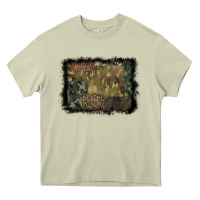 Mossy camouflage leopard background Heavy Core Tee - BarkalooDesign