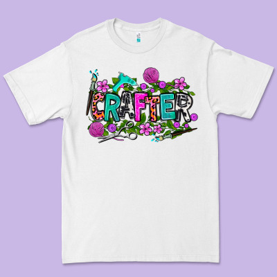 Crafter Premium Tee Designed By Adodesignshop