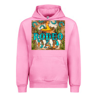 Fuchsia Pink Western Rodeo Dad Tumbler Urban Hoodie - BundleAndBundleShop
