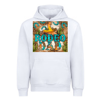 White Western Rodeo Dad Tumbler Urban Hoodie - BundleAndBundleShop