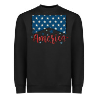 Black America Heavyweight Sweatshirt - MaliasSmallBusiness