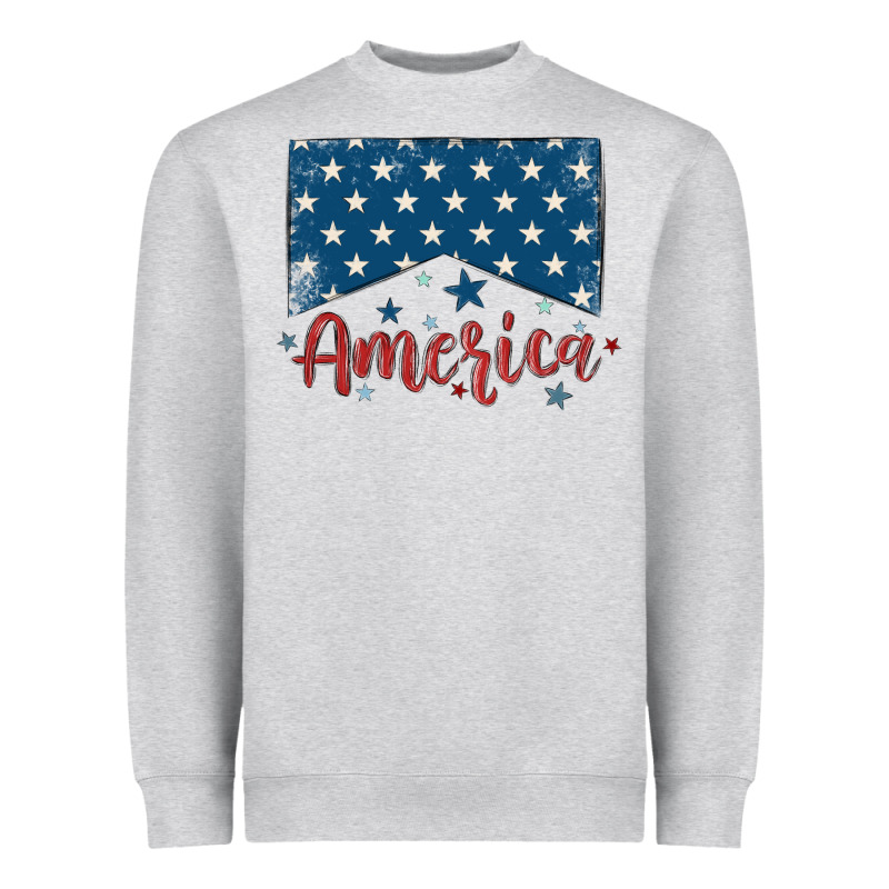 America Heavyweight Sweatshirt by MaliasSmallBusiness | Teevron