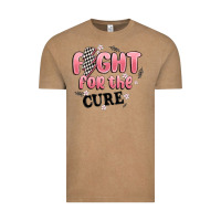 Vintage Coffee fight for the cure Vintage Tee - MaliasSmallBusiness