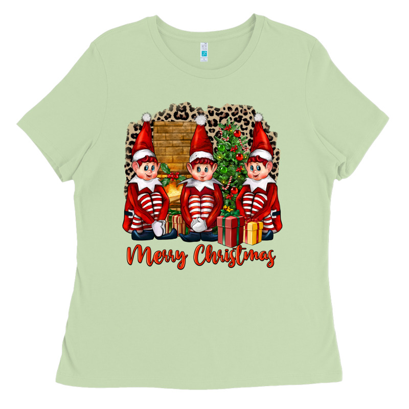 Merry Christmas Elfs Ladies Tee by FaDigitalArtStudio | Teevron